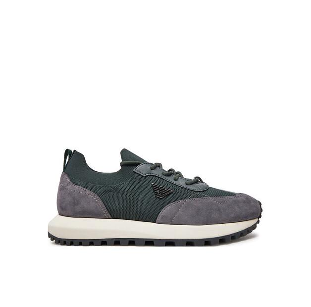 Мужские кроссовки Emporio Armani X4x659 xr105 u213 зелёные