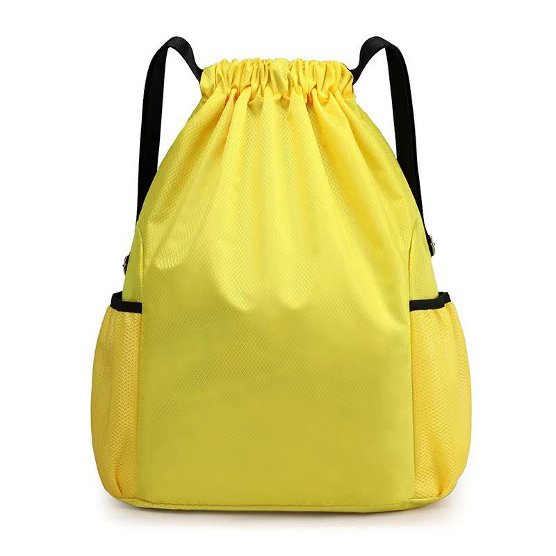 Water-Resistant Drawstring Backpack for Men & Women, Large Capacity Travel & Fitness Bag
