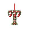 2D Christmas Decoration Pendant Christmas Tree Tag Theme Party Crafts Ornament