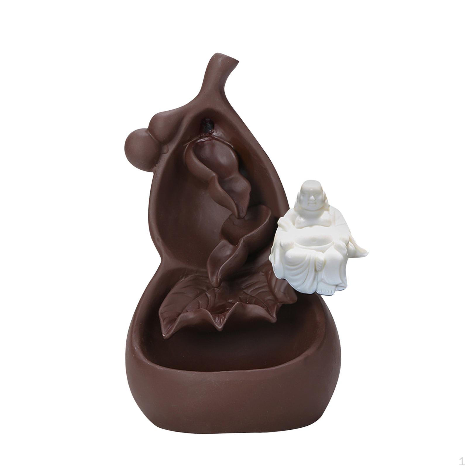 

Backflow Burner for Office and Home Meditation Decor Lucky Maitreya