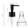 Reusable Soap Pump Heads Easy Installation Soap Dispenser Pump Plastic Texture Suitable for Various Neck Size Bottles