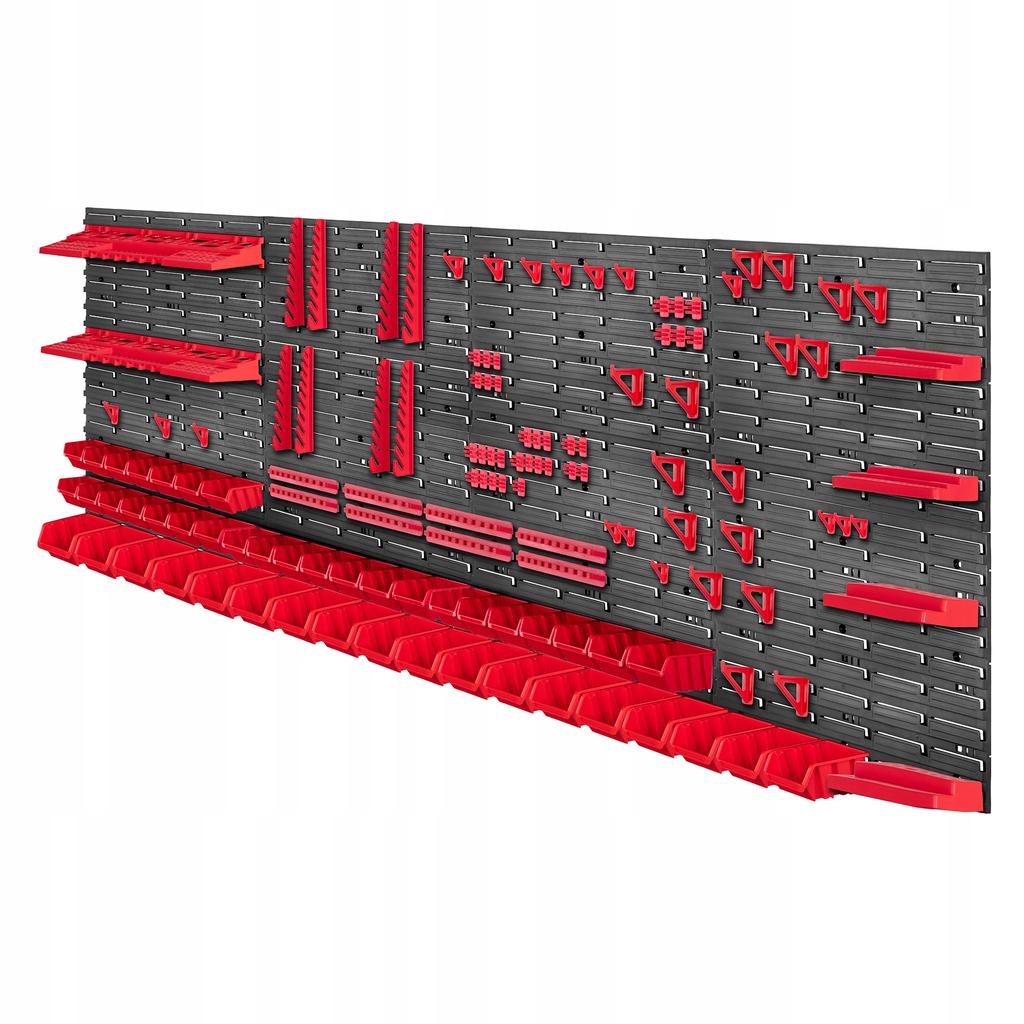 KADAX Dílenská stěna 232x78cm 132 el