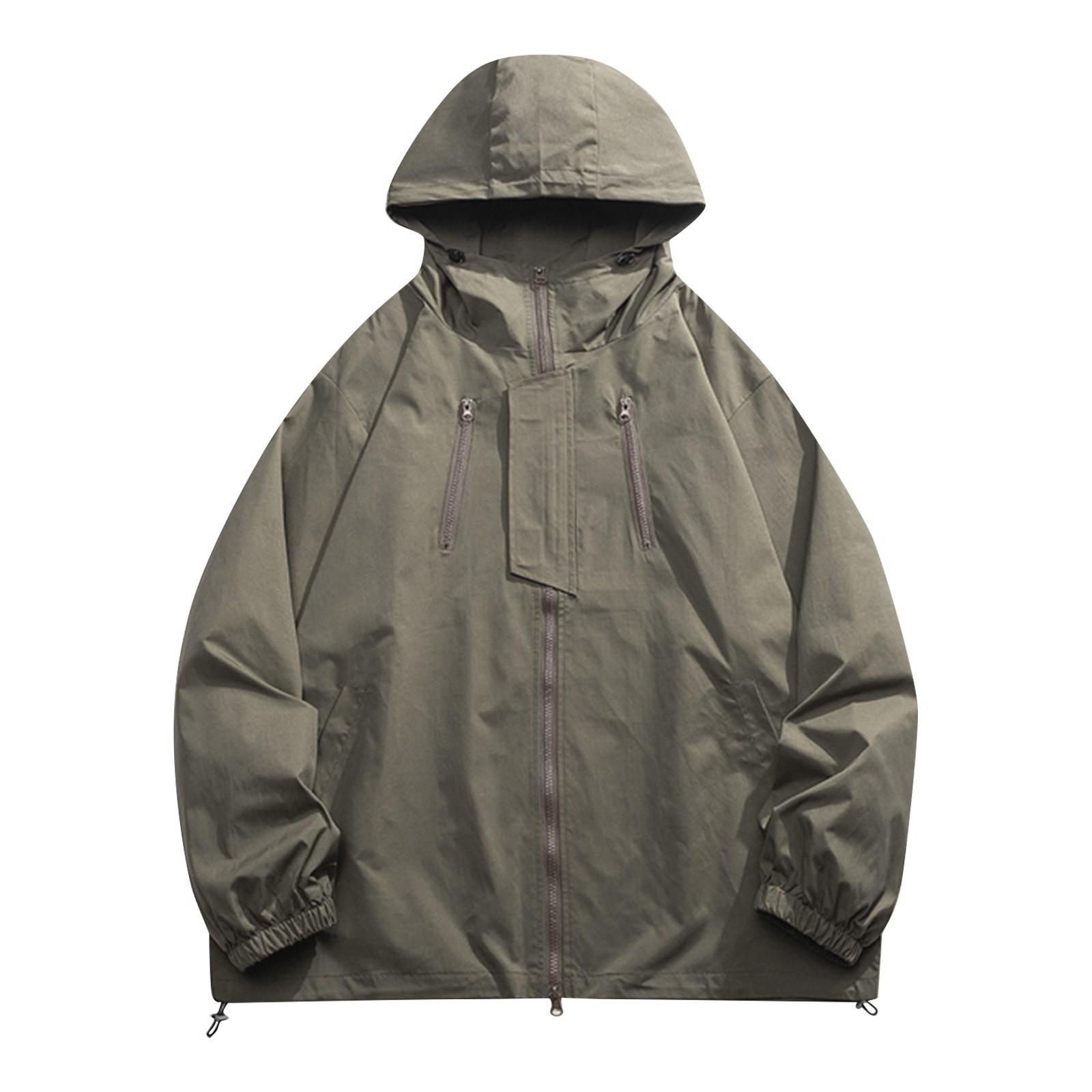 

Осенняя новая мужская свободная цветная куртка с капюшоном, пальто, кардиган, пальто XXXXL