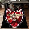 Arsenal Football Club Crest Rug Game Carpet, Floor Mat for Bedroom Living Room Entryway Rug, Home Decor Idea Gift for Christmas birthday
