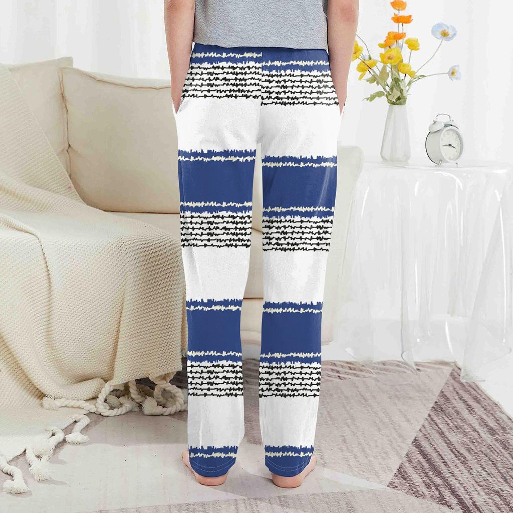 Kinder-Pyjamahose aus Baumwolle mit Taschen