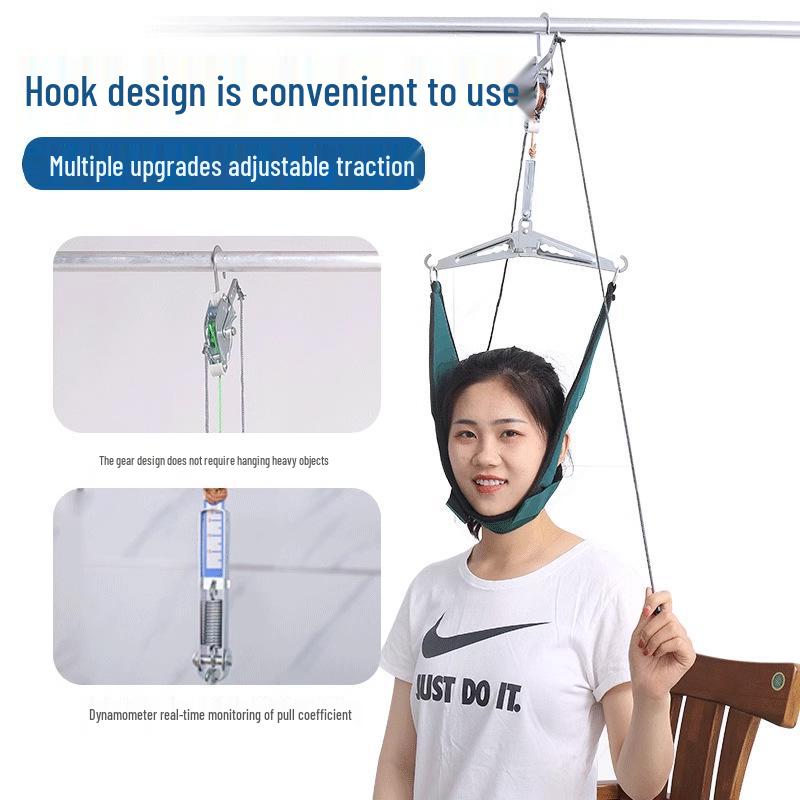 Cervical Traction Device for Neck Pain Relief and Physiotherapy