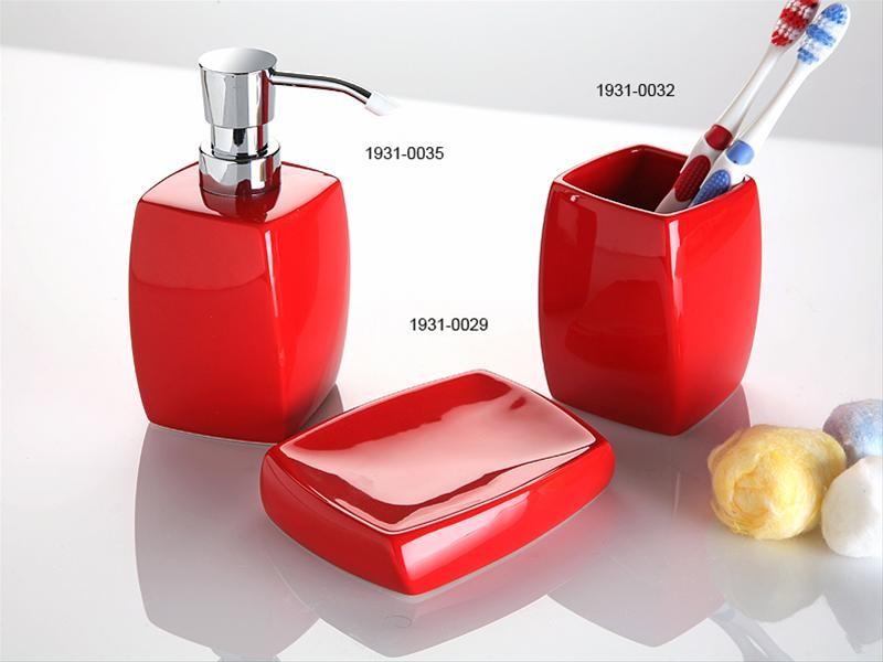 Portasapone rosso VERSA 19310029