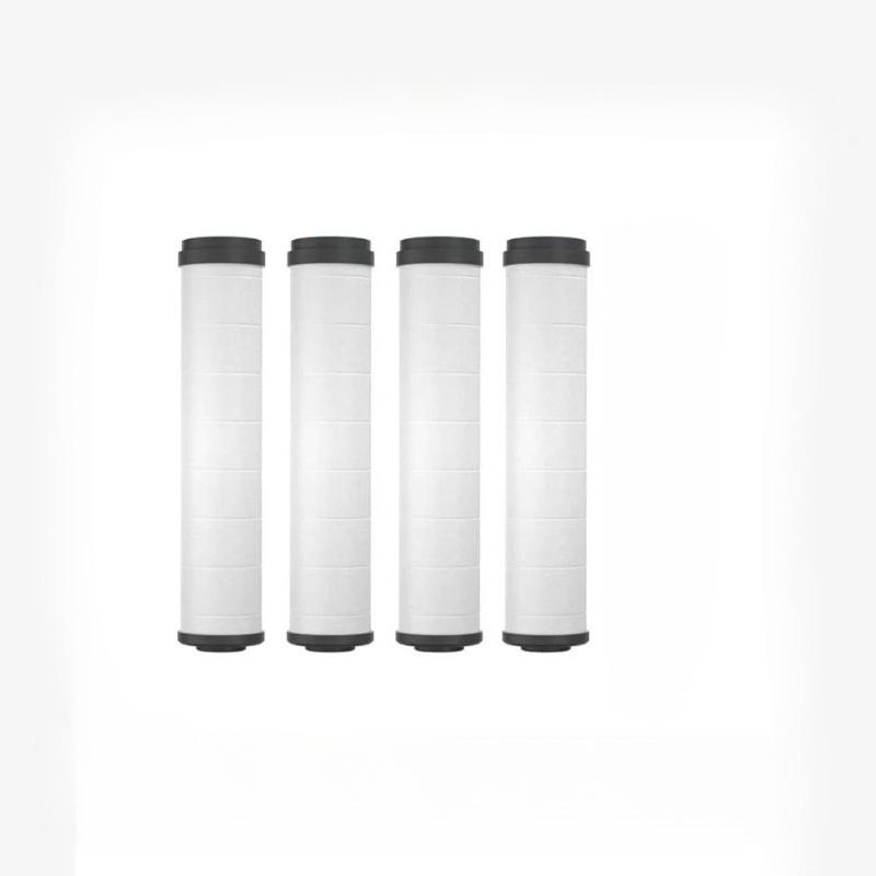 High Pressure Handheld Shower Head 4 Spray Modes with 4 Filter Pads for Shower Room Bathroom