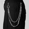 Double-layer Trendy Hip-hop Trouser Chain, Jeans Pendant, Retro Pendant Trouser Chain.