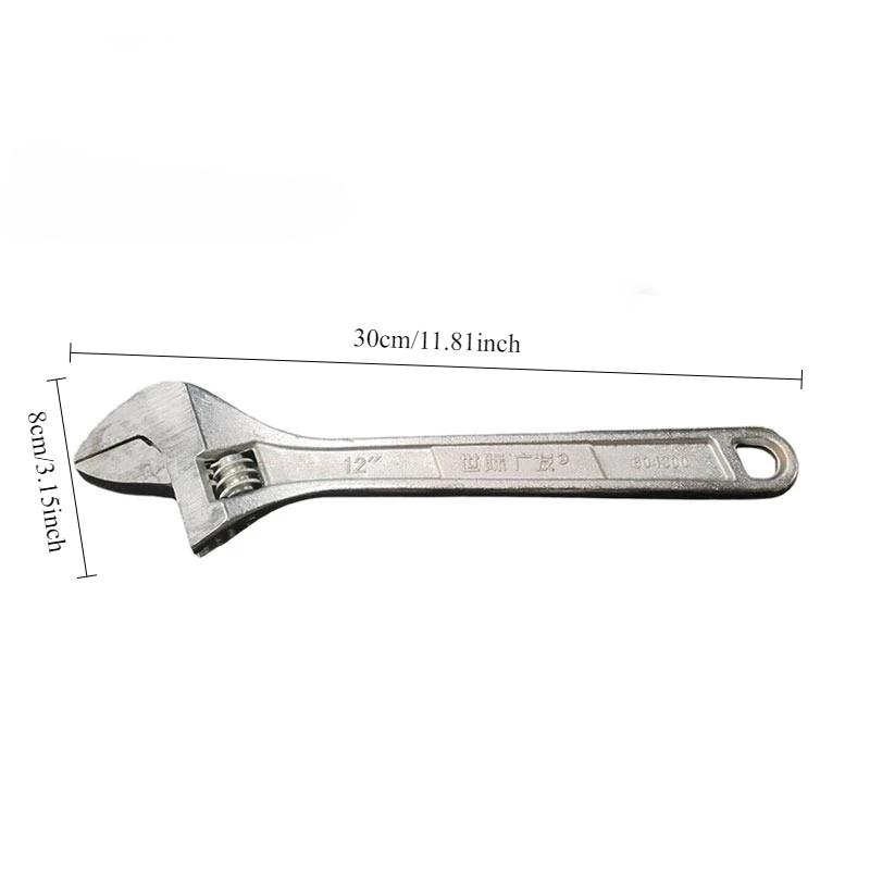 1pcs Flexible Adjustable Wrench Household Tool Multi-Specification Wrench Multifunctional Manual Adjustable Wrench Repair Tools