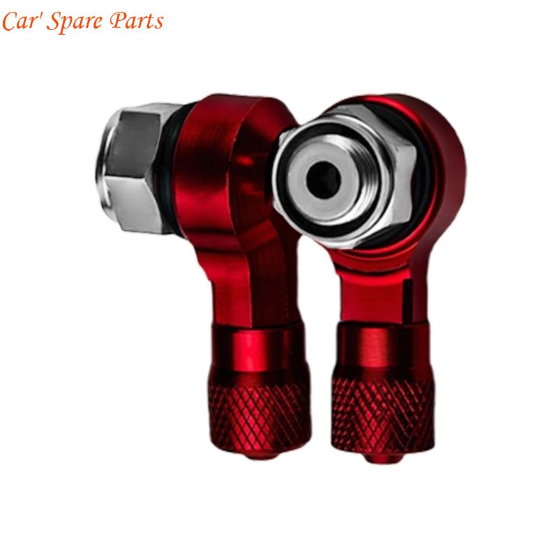 Y4UA Replacement Tire Valves Stems 90 Degree Aluminum Tyre Valves Stem for Motorbike