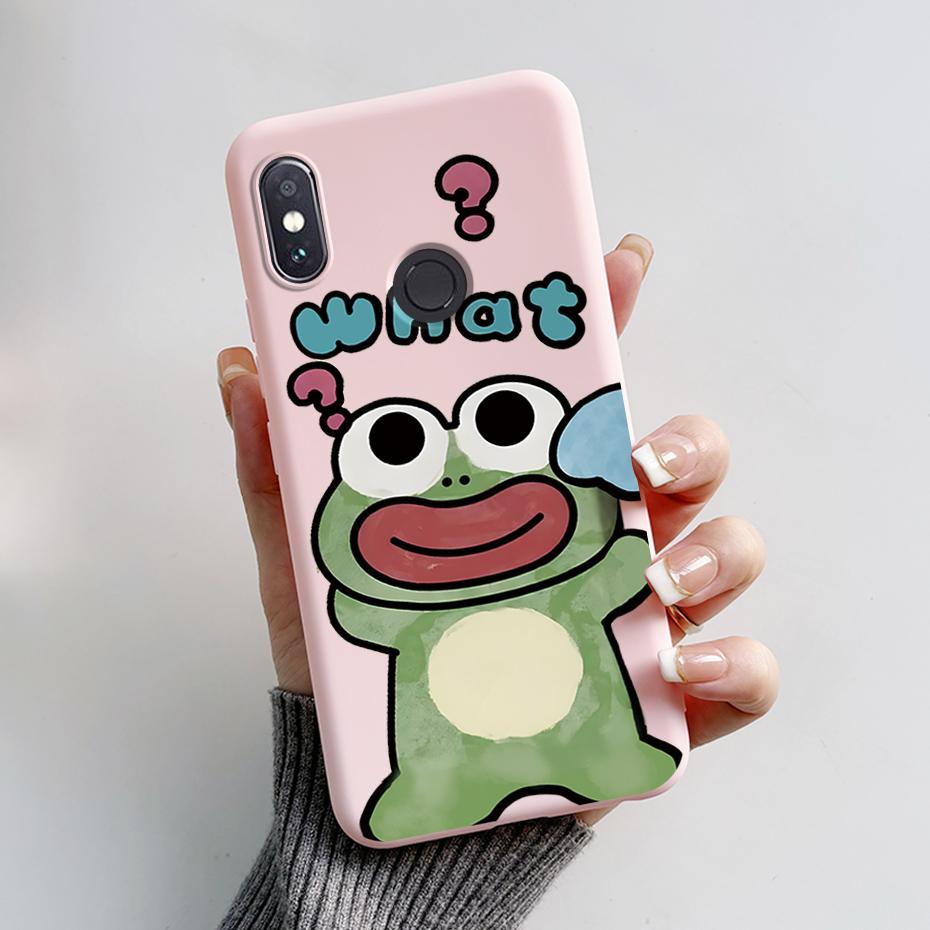 For Xiaomi Redmi Note 5 Case Redmi Note 5 Pro Cover Cute Bear Cartoon Frog Shockproof Silicone Soft Bumper For Redmi Note5 Funda
