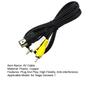 AV-kabel Nikkelbelagt kontakt Perfekt tilkobling Profesjonelle spill Audio Video AV-kabel for Sega Genesis 1