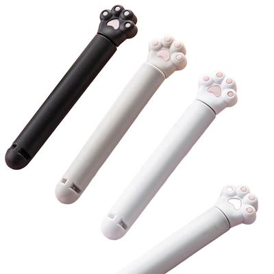 6 stücke Nette Katze Pfote Tasche Sealer Tasche Clips Lebensmittel Dichtung Clip Feuchtigkeits Snack Abdichtung Klemme Lagerung Organisation Küche
