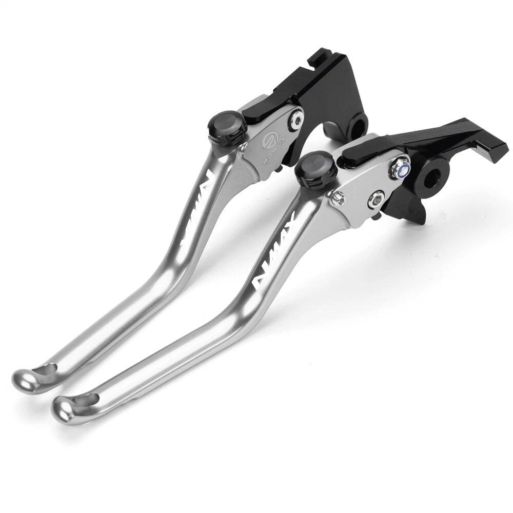 For Yamaha NMAX 160 NMAX 155 150 NMAX125 2015-  Motorcycle CNC Brake Clutch Levers Handle Brake Levers Tire Valve Caps