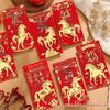 2026 Year of the Horse Red Envelope Lai See Packet - Creative New Year Design for Good Fortune
