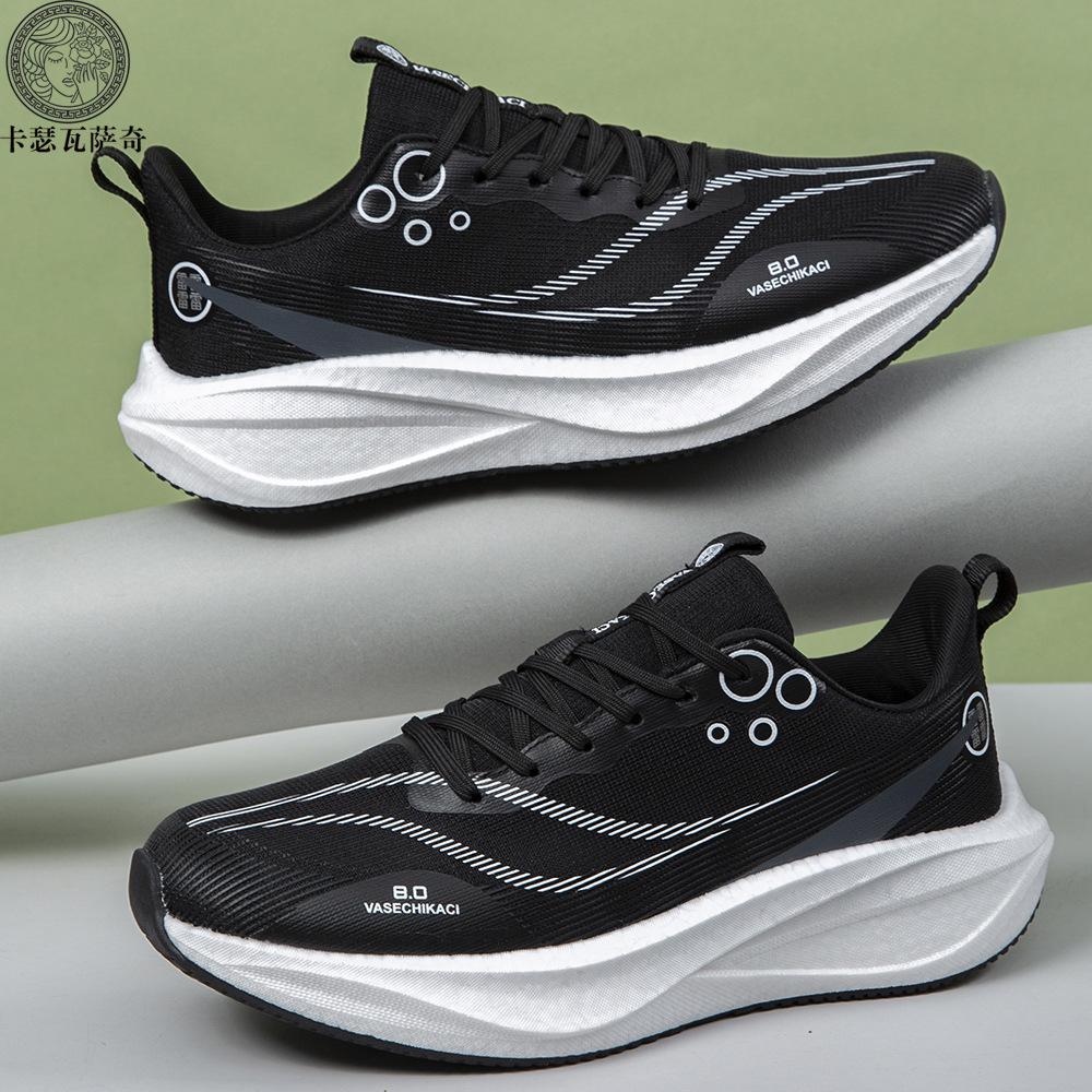 

Summer breathable sports men s and women s shoes student sports student red rabbit version running shoes mesh versatile trendy shoes 36 чорний