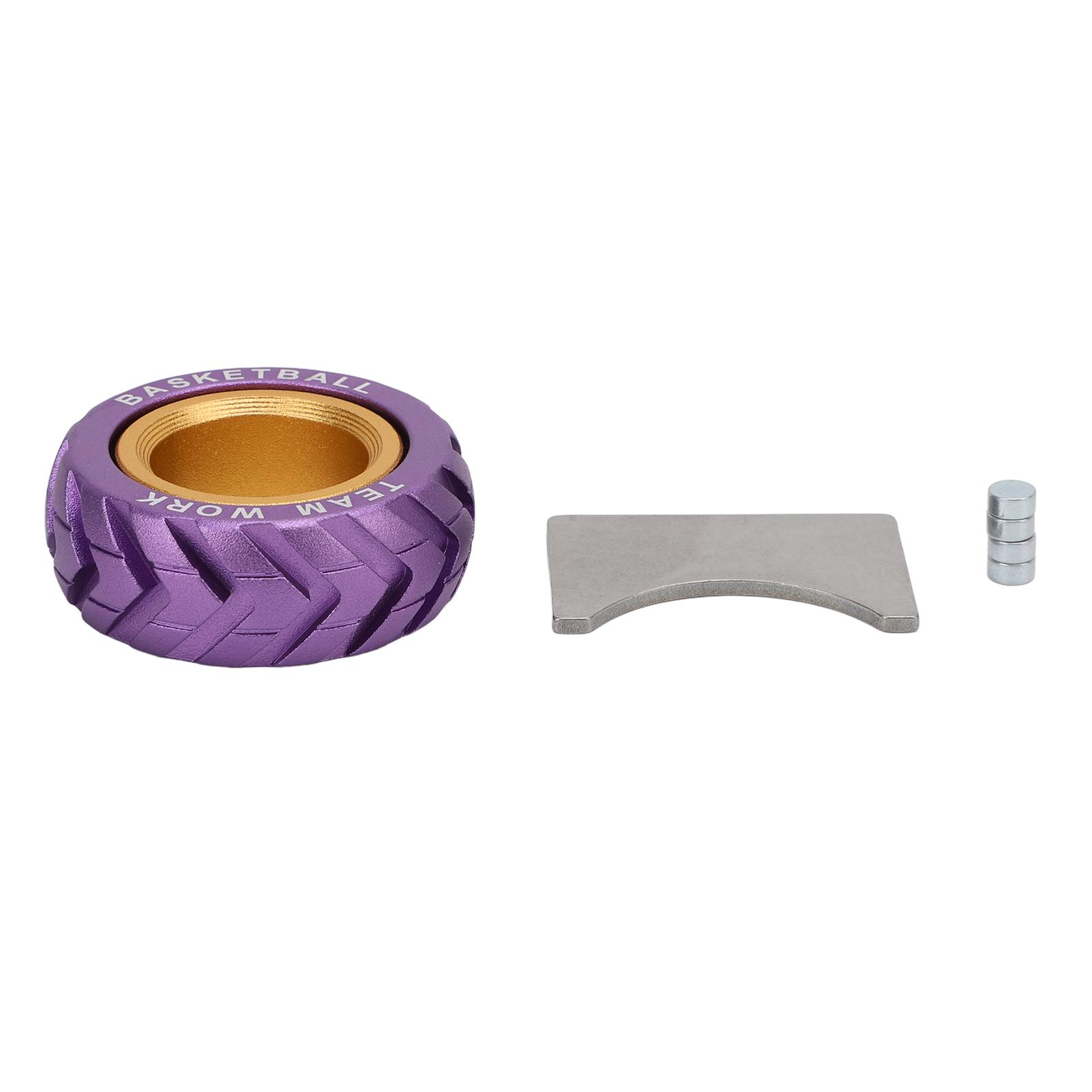 

Снятие стресса Тактильный слайдер-кольцо Двухцветный металлический храповик Сенсорный вращающийся блок-монета Слайдер для СДВГ