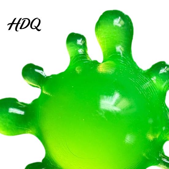 Durable Stress Reliever Mini Relief Squeeze Toy Decompression Clear Sensory Fidget Healing Anxiety Soft Stretchy Ball Pinch Anti-stress Hand