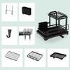 Fashionable 2 Tiers Dish Holder Designs for Space Saving Utilization In Kitchens Supplies Includes Drips Display Tray