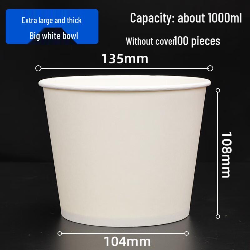 

Lantuan Disposable Paper Bowls for Takeout