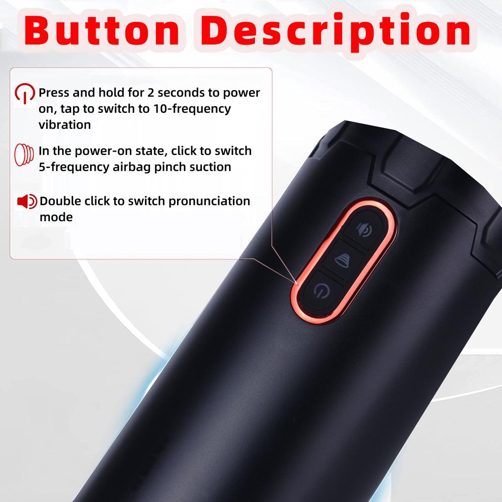 Automatic Male Masturbator Cup Sucking Vibration Blowjob Real Vagina Pocket Pussy Penis Oral Sex Machine Toys For Man Adults 18+