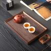 Wuhe Japanese Style Large Stained Bamboo Wood Tray