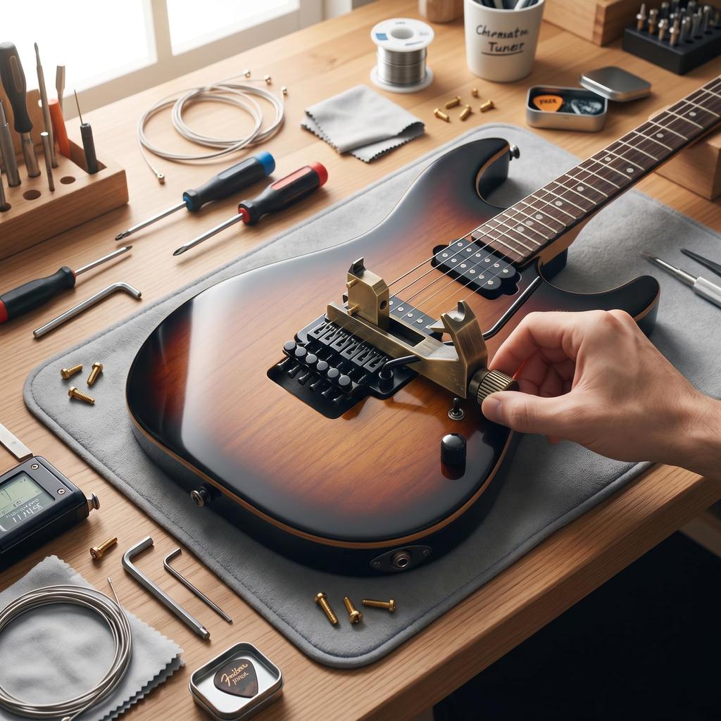 TOPINCN Electric Guitar Intonation Adjuster with Sturdy Stainless Steel Octave Correction Tool for Professional Sound Quality Suitable for Beginners