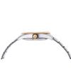 Orient Automatic Men's Watch - Contemporary Semi-Skeleton, Open Heart, White & Gold with Domestic Manufacturer's Warranty