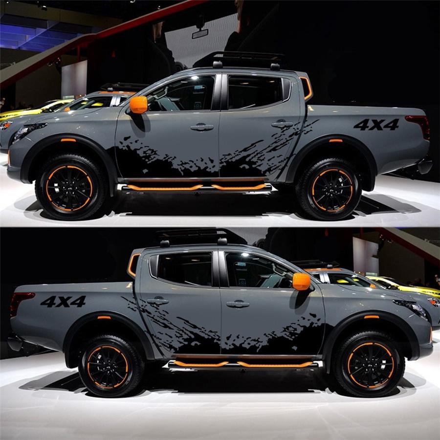 Car Door Body Decor Decals Graphics Vinyl Stickers For Pickup Truck 4x4 Off Road