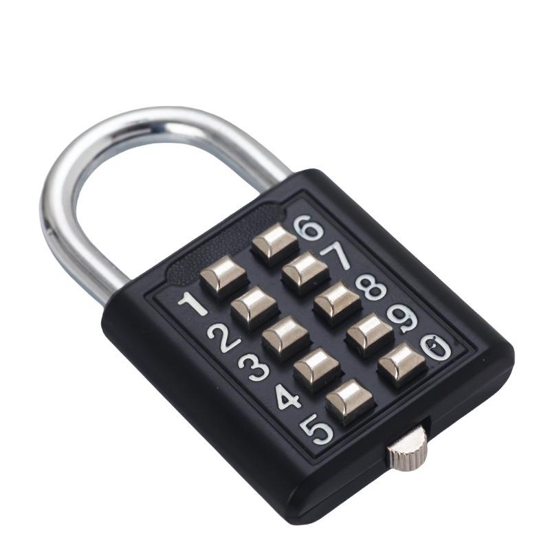 Cerradura Combinación Mecánica de Teclado de 10 Dígitos