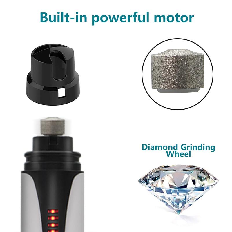 

Pet Nail Grinder High Power Fast Grinding Low Bass Low Noise Automatic Pet Nail Grinder