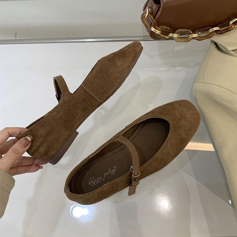 Mode Mode Schnalle Riemen Damen flache Schuhe Mary Jane Schuhe Freizeit Damen flache Schuhe für den Fuß Damen flache Schuhe Mit Schuhen Frühling Sommer Neu 2025