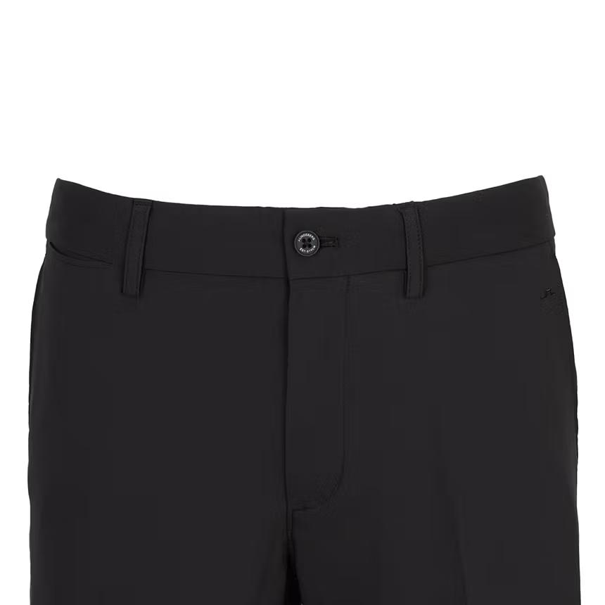 J.LINDEBERG Solid Color Zipper Fly Mid Rise Casual Pants Men Bottoms GMPA14877-9999
