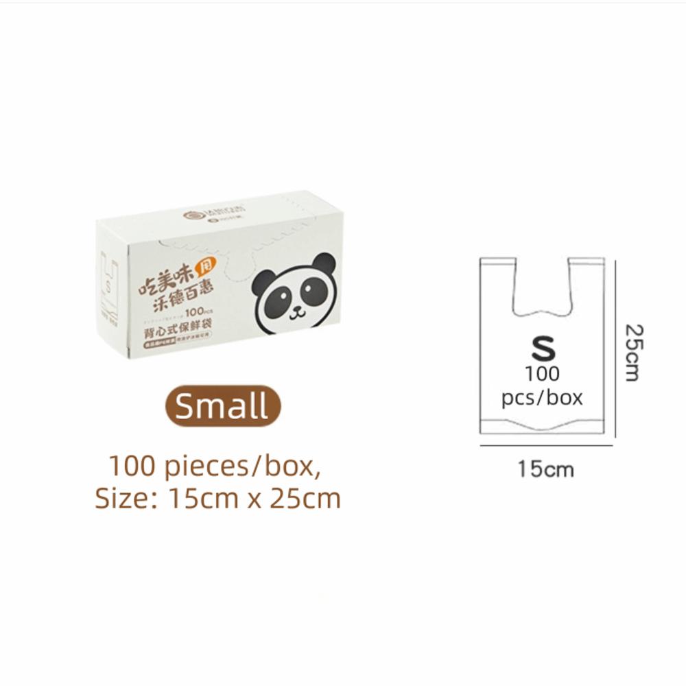 Vest Type Food Grade Storage Bag 3 Sizes Optional Household Refrigerator Storage Bag Multifunction Disposable
