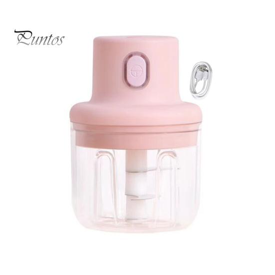 

Электрический чесночница, беспроводной мини-измельчитель, USB-перезаряжаемый овощерезка, портативный кухонный комбайн для чили, специй, мяса, орехов, одним нажатием кнопки L