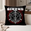 Music Group S-Sleeping W-With S-Sirens Pillow Case Suitable For Bedrooms Living Rooms Cars Home Decoration