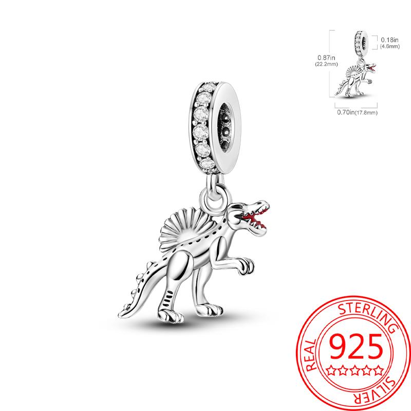 Copper Metal Charm Bead Component Bead Component Crown Lion Frog Charm Bead Component Compatible With Bracelet High Quality Fine Jewelry Authentic