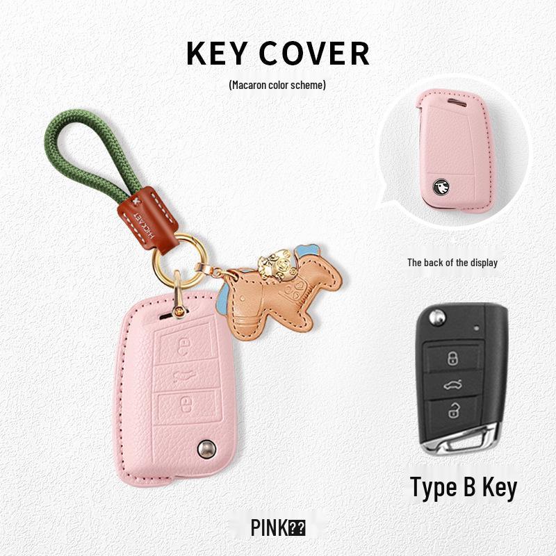 Compatible Key Cover for Skoda Rapid, Fabia, Kamiq, Karoq, Kodiaq