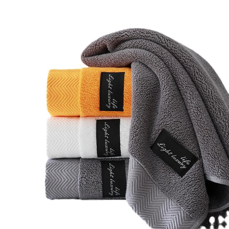 Grade A Pure Cotton Towels - Soft, Thick, and Absorbent Face Towels in Plain Colors