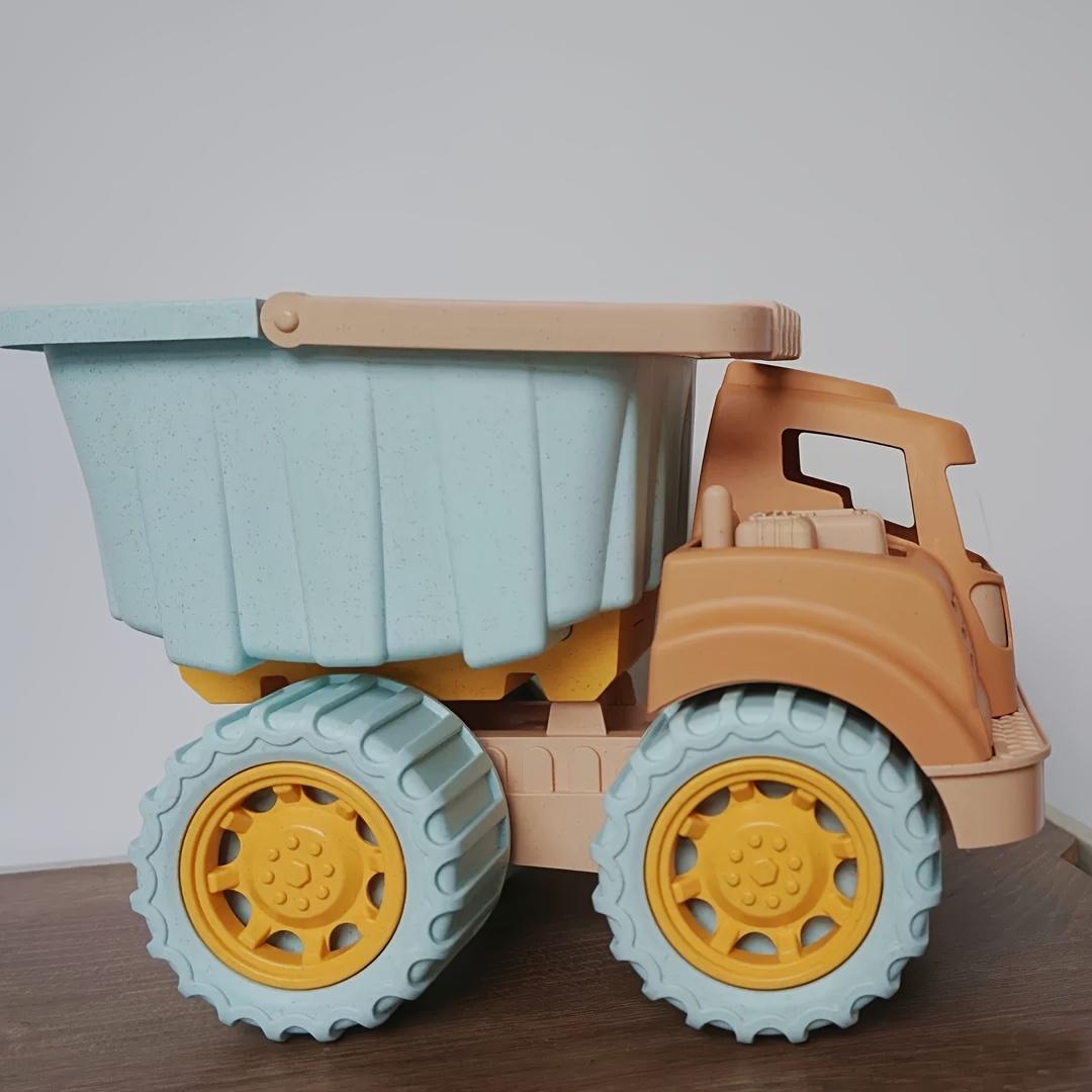 

1 шт. Детский самосвал игрушка Инерционный Откидывающийся кузов, Прочная пластиковая строительная машина для игры на пляже, снегу, песке, Развивающая инженерная машина 【Dumper car】