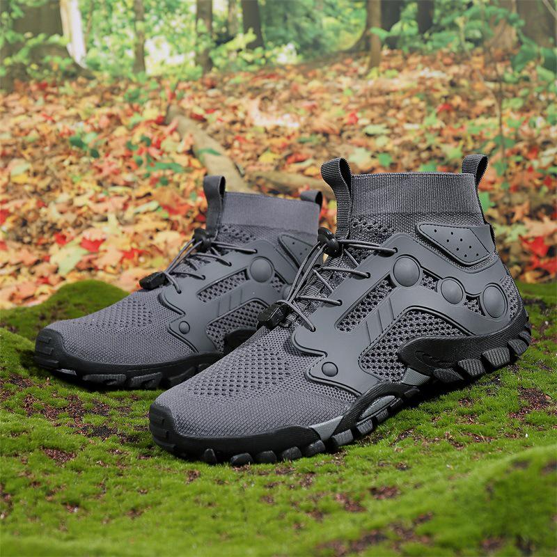 Scarpe da Escursionismo e River Trekking da Uomo High-Top Antiscivolo Traspiranti per Esterno