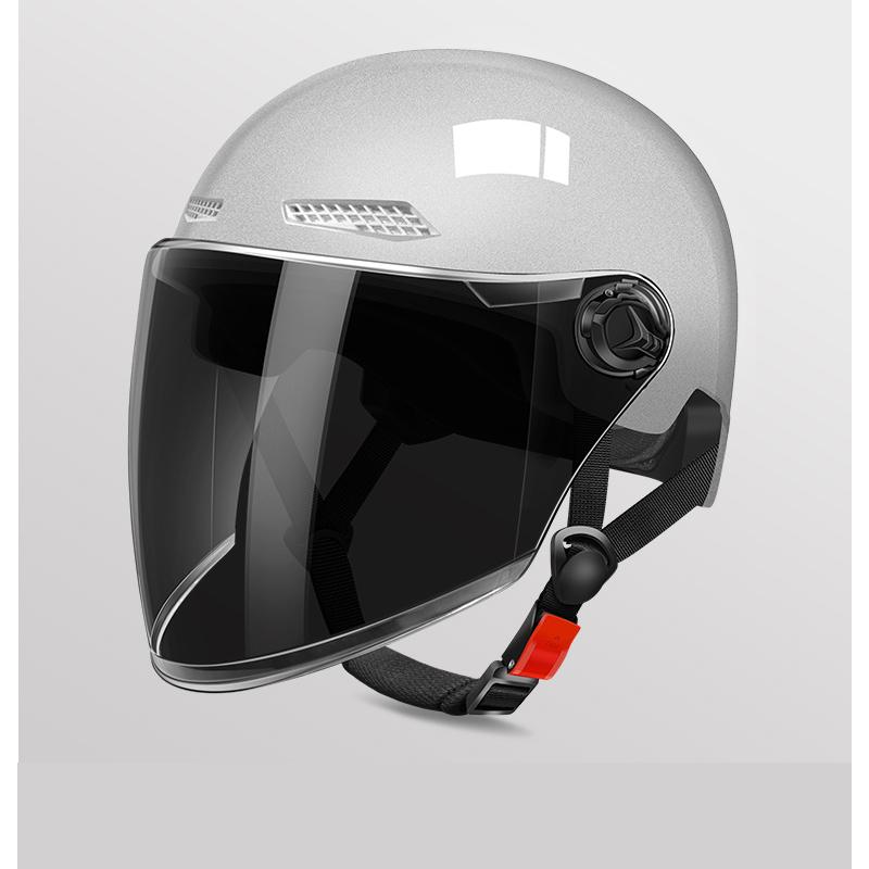

Electric Scooter Helmet Summer V Chopper Motorcycle Helmets Safety Waterfall Soman Urban Articles Woman Men Moto Equipment светло-серый