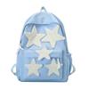Japanese Cute Girl's New Large Capacity Star Backpack Ins Versatile College School Backpack for Girls High School Backpack