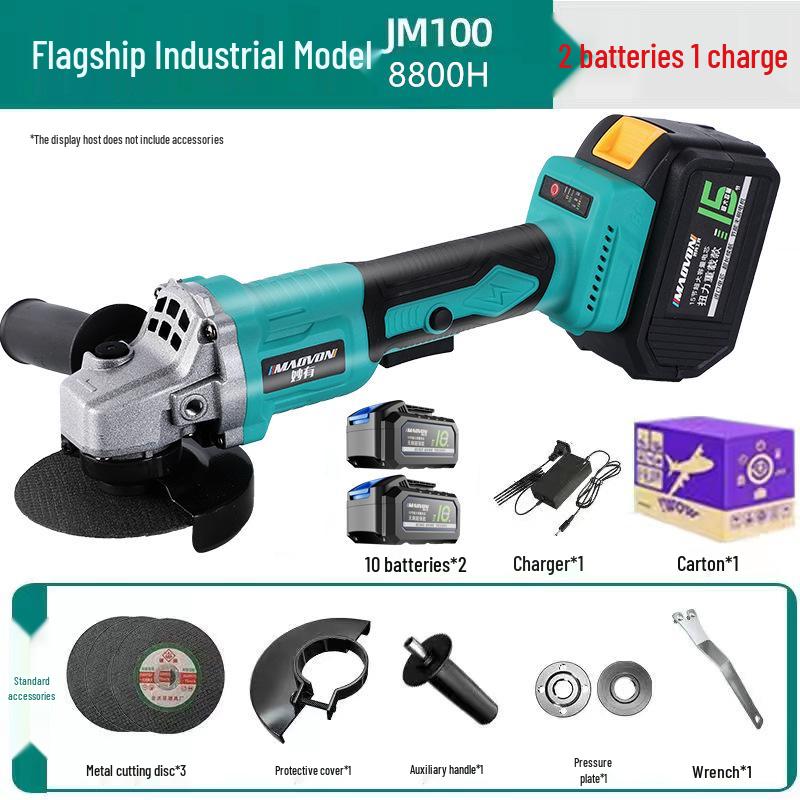 Dayi Cordless Multifunctional Angle Grinder and Polisher (Lithium Battery Powered)