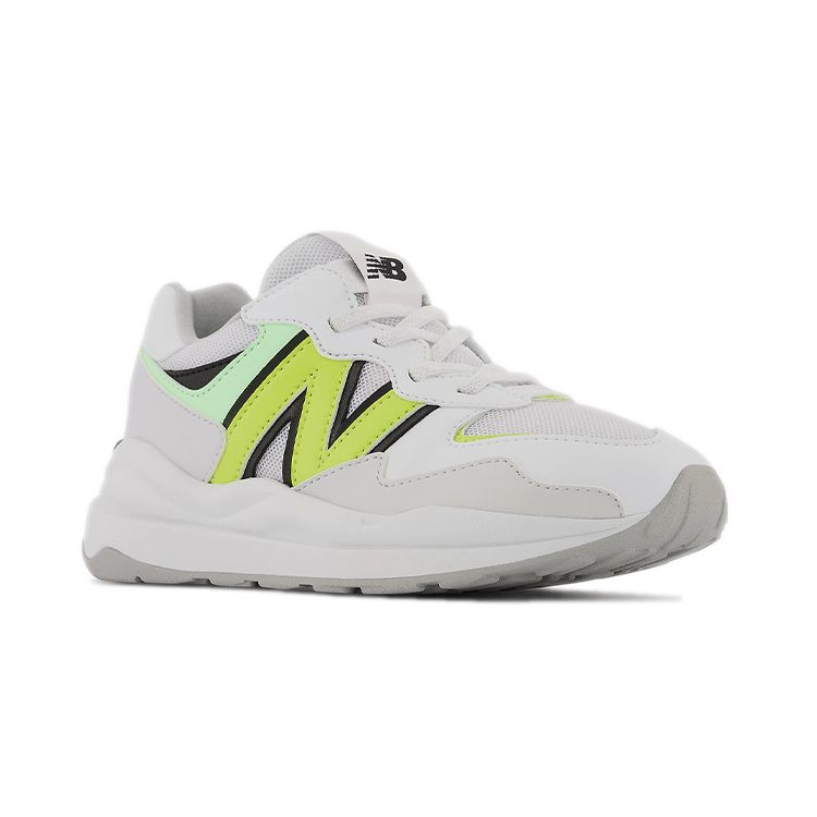 New Balance Nb 5740 Comfortable Durable Breathable Low Top Kids Running Shoes Kids Running Shoes White Yellow PV5740SA