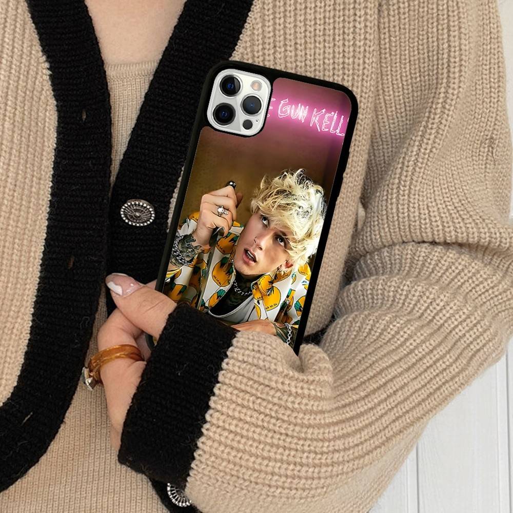 

MGK M-Machine Gun Kelly For Iphone 17 Air 16 15 14 13 12 11 Pro Max TPU+PC Plus Shockproof Back Phone Cover iPhone 14 pro