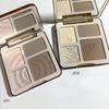 4 Colors Long-Lasting Matte Highlighter Bronzers Palette Face Shading Grooming Powder Makeup Face Contouring Bronzer Cosmetics