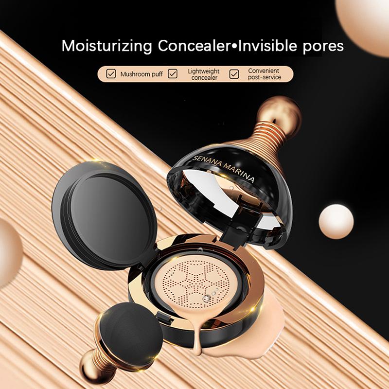 Mushroom Head Make Up Air Cushion Foundation Natural Brightening Bb Cream