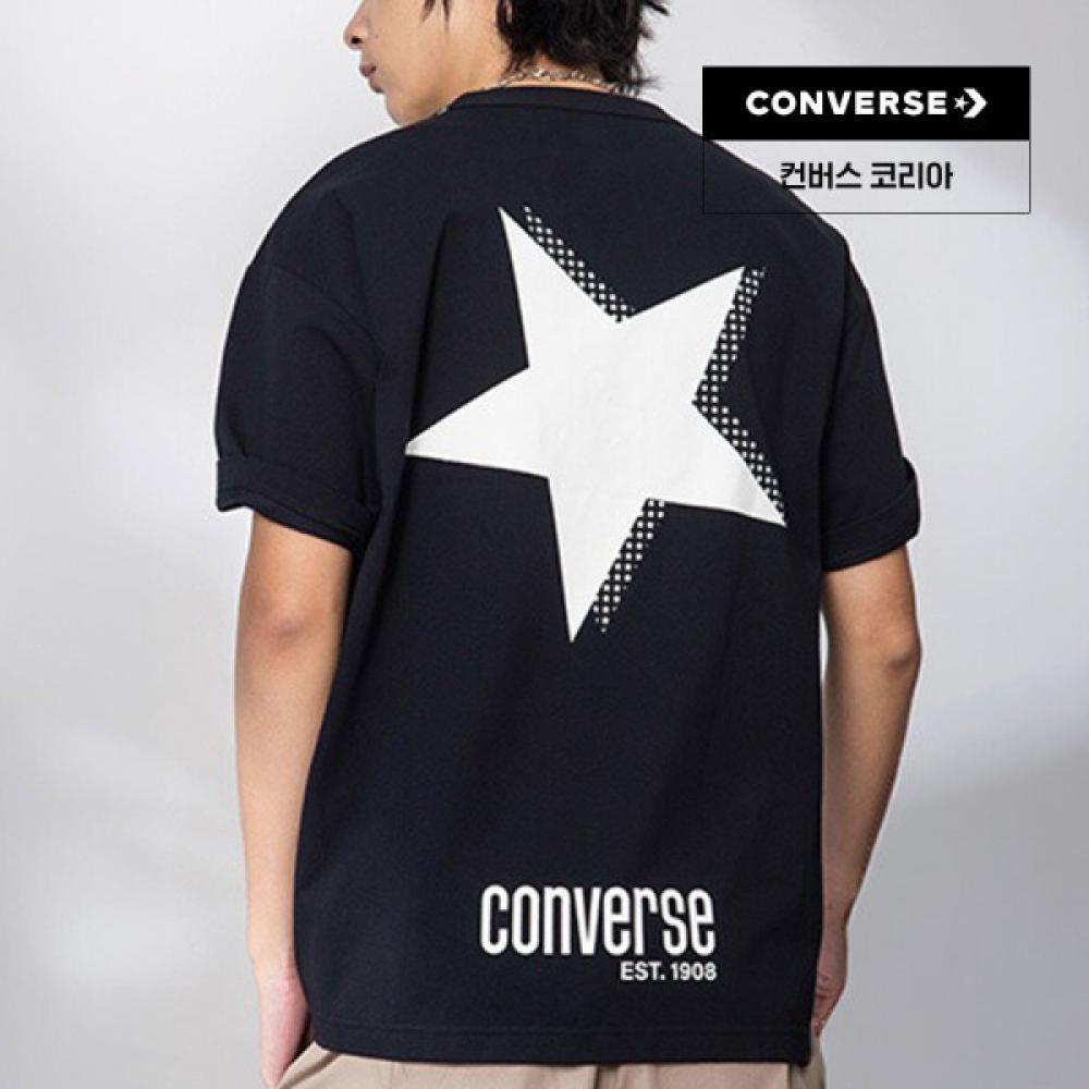 Converse STar Icon T shirT Black Mcj785 023 100